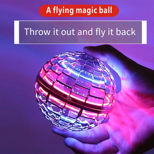 Magic swing ball flying ball toy, gesture intelligent sensing aircraft toy, luminous floating ball toy；